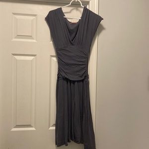 Flowy gray dress